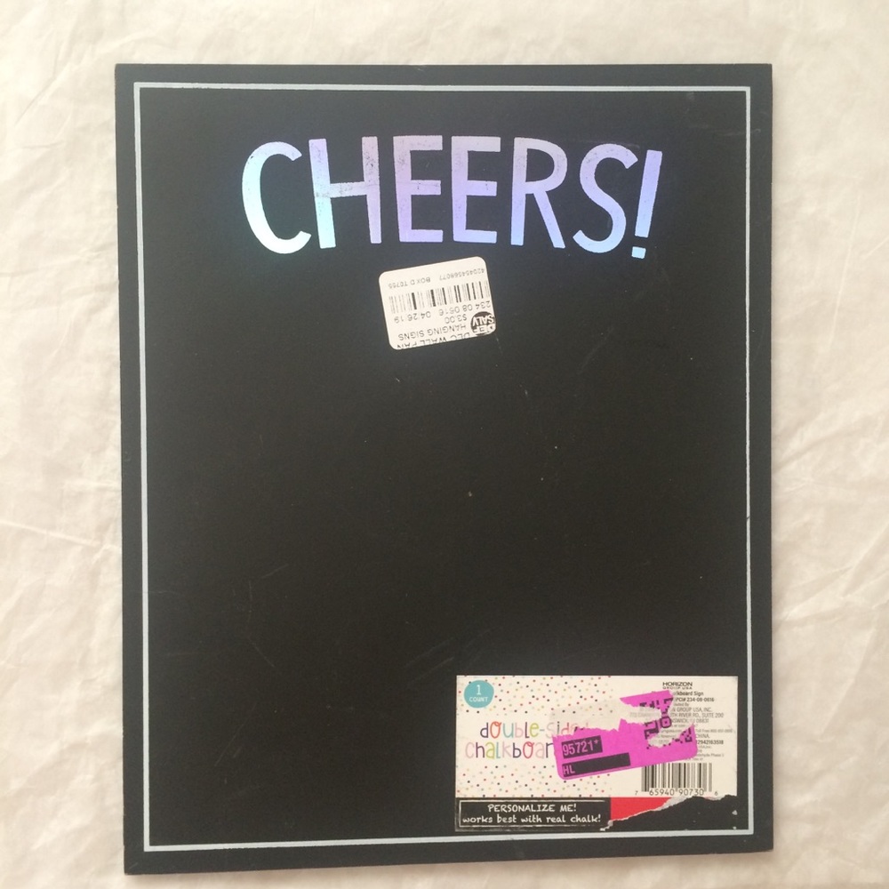 Horizon Group double sided chalkboard